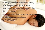 Massagem relax - terapêutica